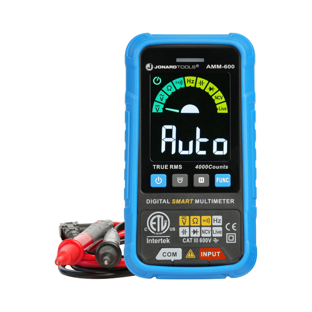 Jonard 600V Automatic Intelligent Digital Multimeter from GME Supply